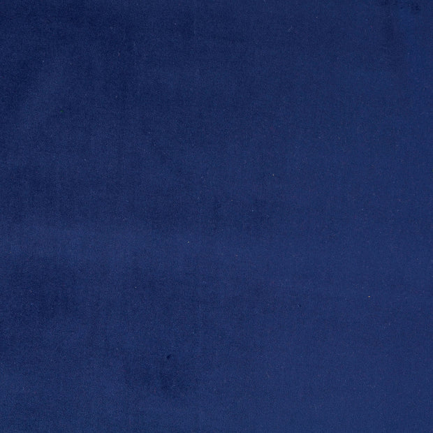 Velours stof Marine 