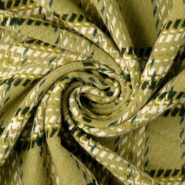 Mantel Wool Touch tela Verde oliva 