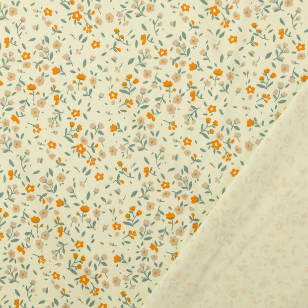 Rib Jersey fabric Yellow 