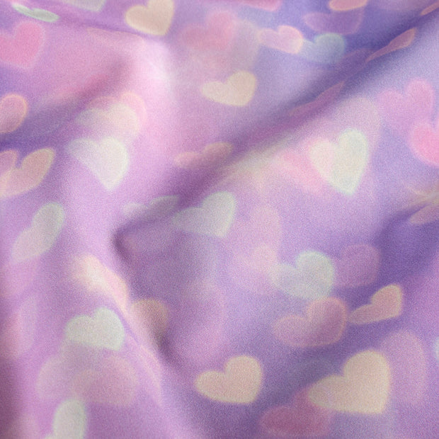 Softshell fabrik Herzen Rosa