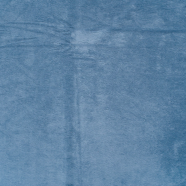Bambus Fleece fabrik Indigoblau matt 
