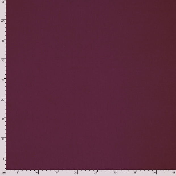 Viscose Poplin stof Effen Magenta