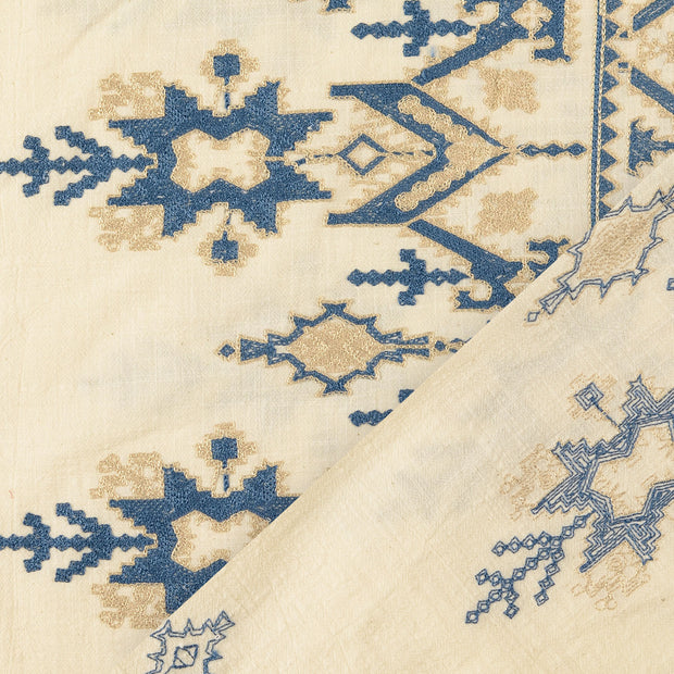 Lace fabric Light Blue embroidered 