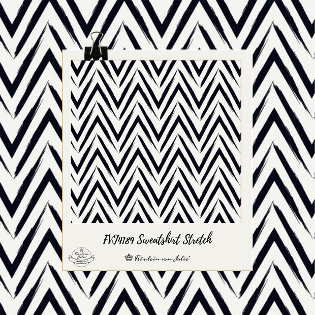 French Terry tissu Abstrait 