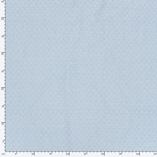 Jacquard tela Unicolor Azul claro