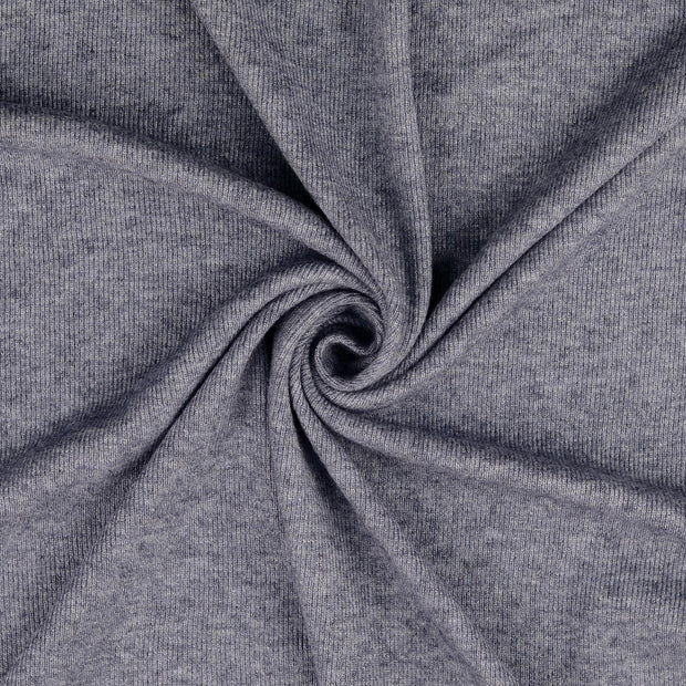 Heavy Knit fabrik Marine 