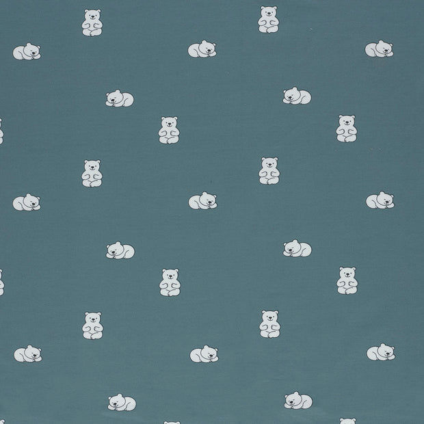 Jersey fabric Indigo soft 