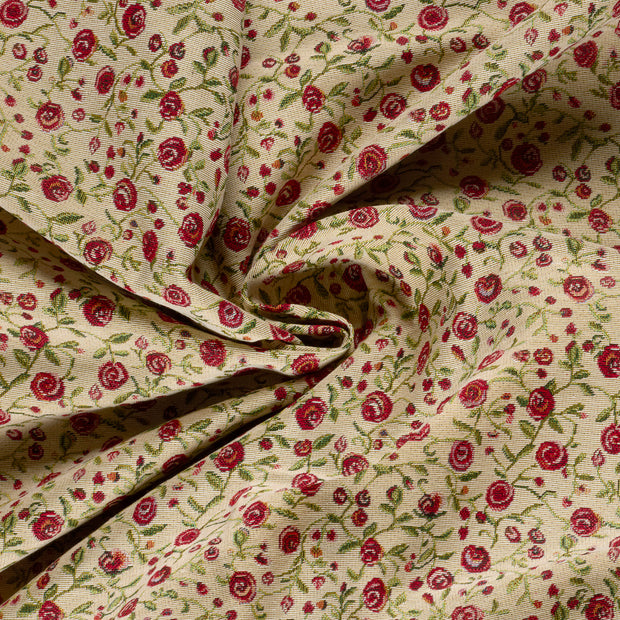 Gobelin fabric Red jacquard 