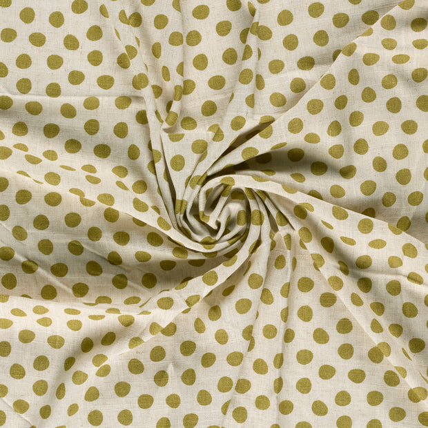  fabric Green printed 