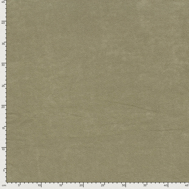 Rizo Stretch tela Unicolor Verde oliva