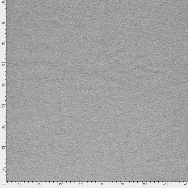 Fleece fabric Unicolour Light Grey