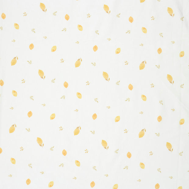 Cotton Jersey GOTS organic fabric Off White matte 
