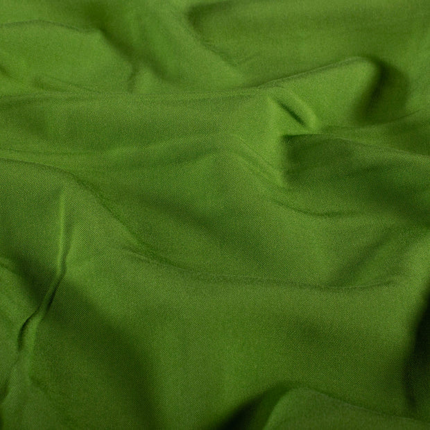 Viscose Poplin fabric Unicolour Green