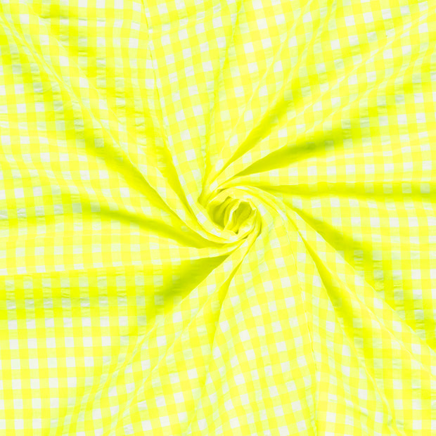 Baumwolle Popeline Stoff Uni Neon Gelb Stoff Großhandel