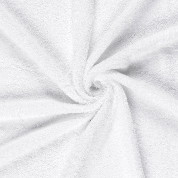 Frotté tissu Blanc optique 