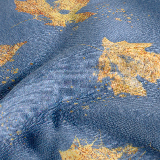 Sweat fabrik Blatter Stahlblau