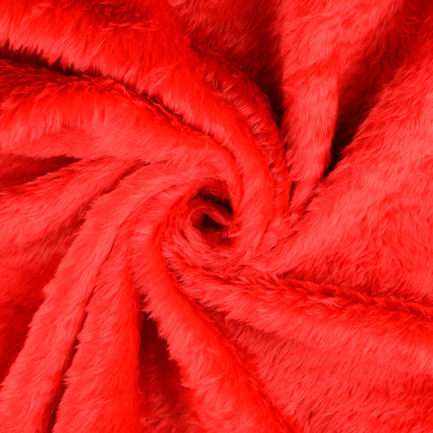 Pluche fabric Red 