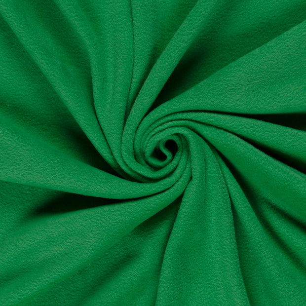 Polar Fleece fabric Green brushed 