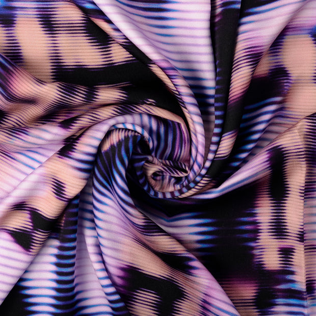 Viscose Satin fabric Lavender 