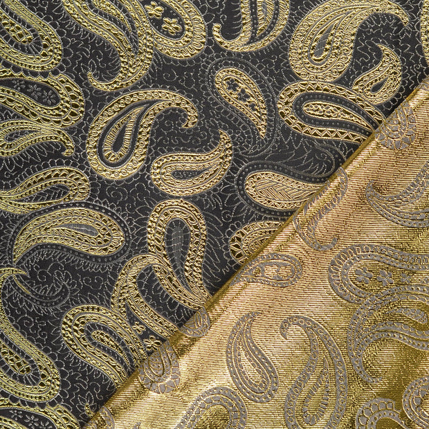 PES Jacquard fabrik Schwarz 