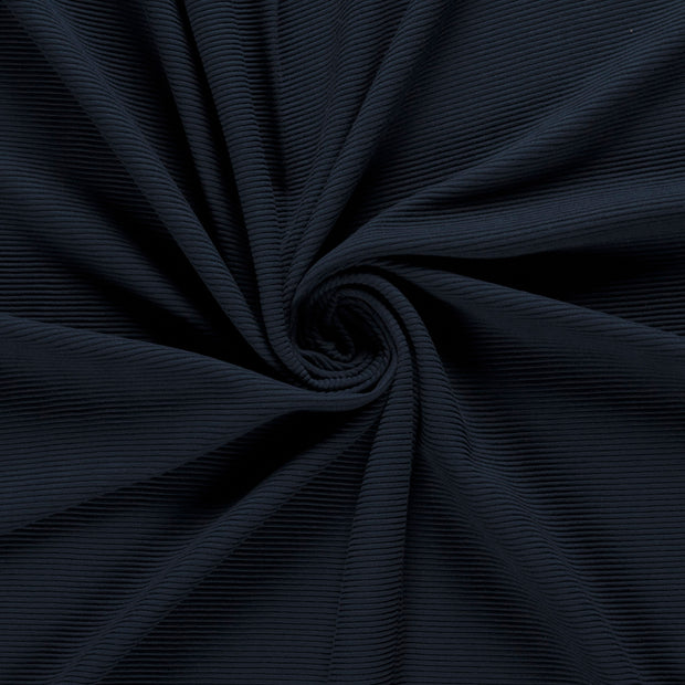 Ottoman jersey fabric Navy 