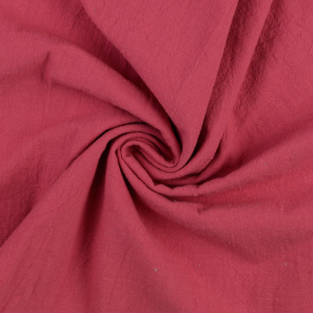 Cotton Poplin fabric Wine red 