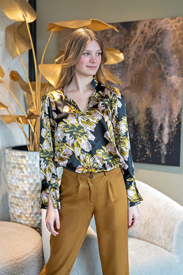 TENCEL™ Lyocell Twill fabric Unicolour Oker