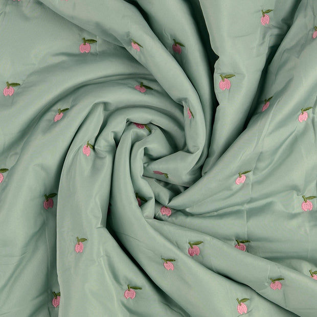 Woven Polyester fabric Mint 