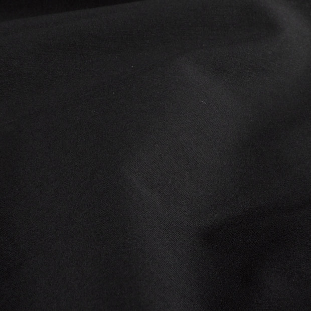 Bengaline fabric Unicolour Black