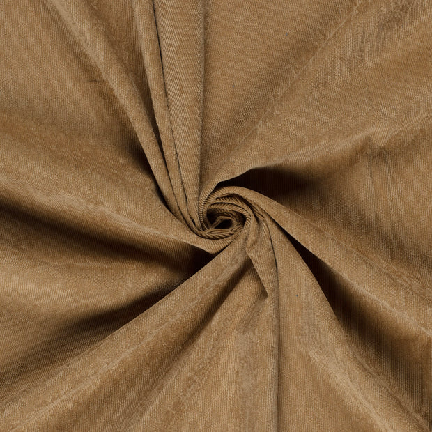 Babycord Stretch 21w fabric Camel 