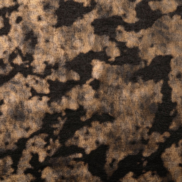Geweven Polyester stof Batik Bruin