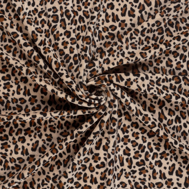 Nicky velours fabric Camel 