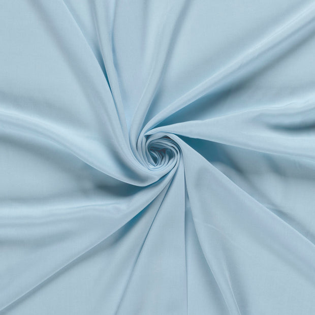 Viscose Poplin fabric Baby Blue 