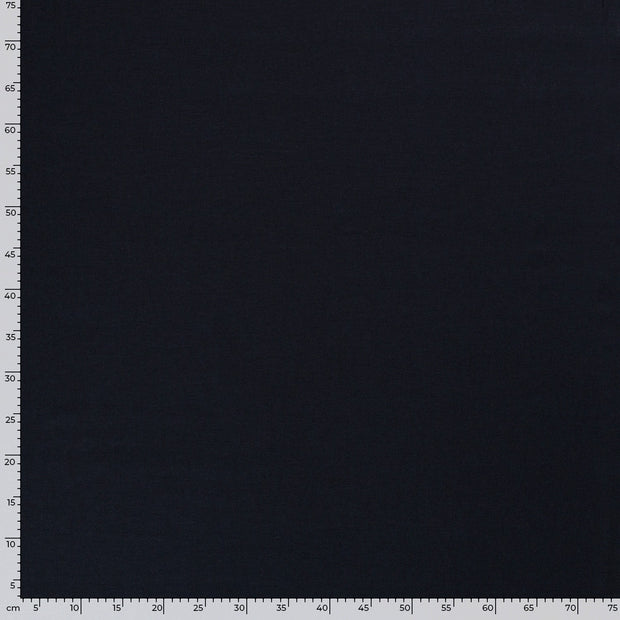 Woven Viscose Linen fabric Unicolour Navy