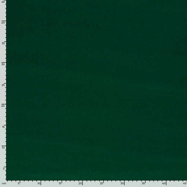 Satin Velvet tissu Unicolore Vert foncé
