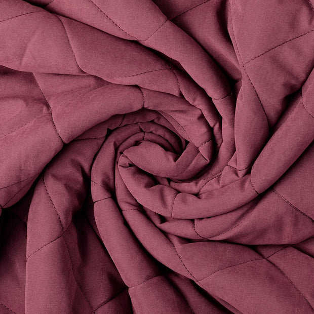 Teddy fabric Bordeaux 