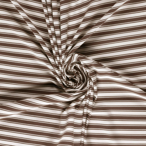 Jersey fabric Brique printed 