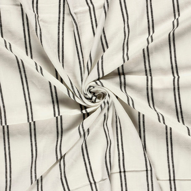 Mélange de Lin tissu Blanc cassé 