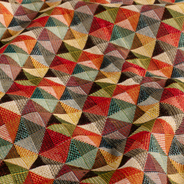 Gobelin stof Abstract Rood