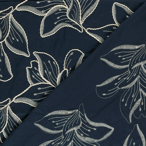 Voile fabric Flowers 