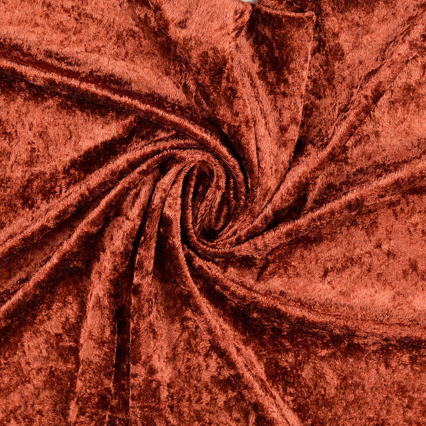 Velours fabric Brown 