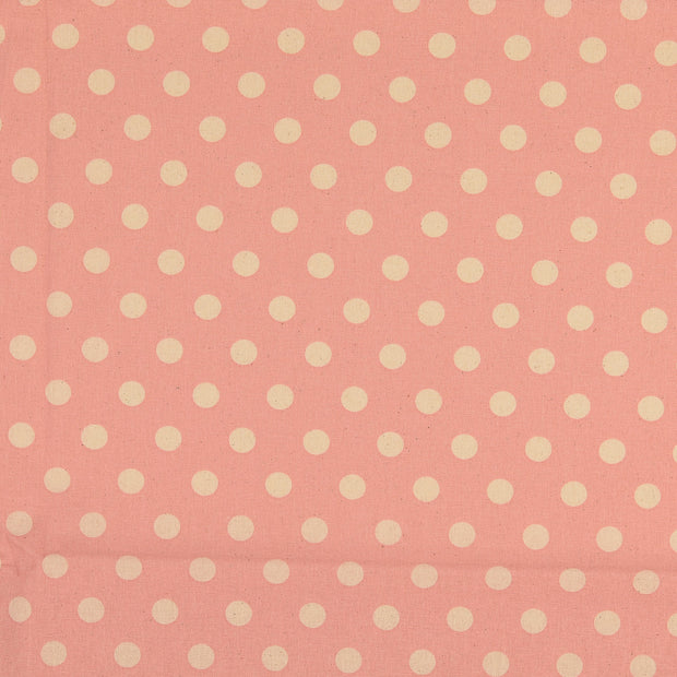 Cretonne tissu Rose clair 