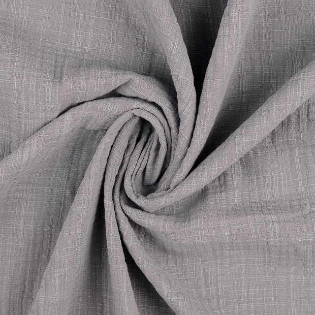 Muslin fabric Grey 