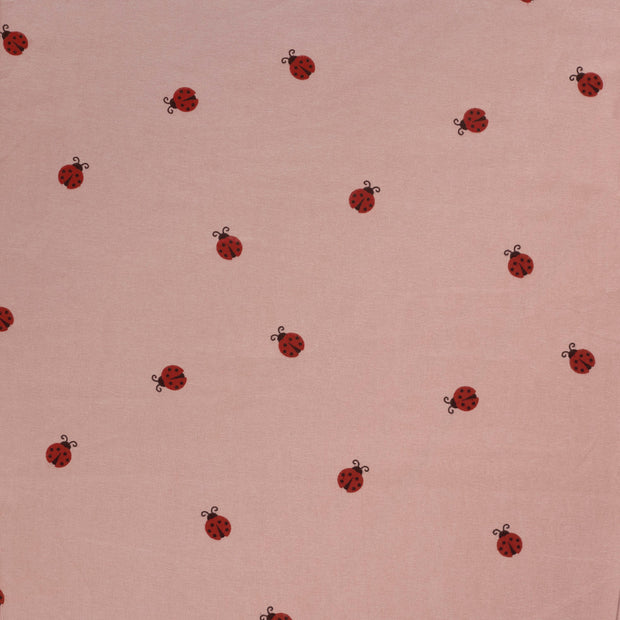 Flanelle tissu Rose 