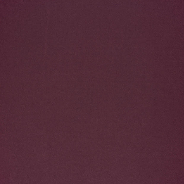 Crepe fabric Aubergine matte 