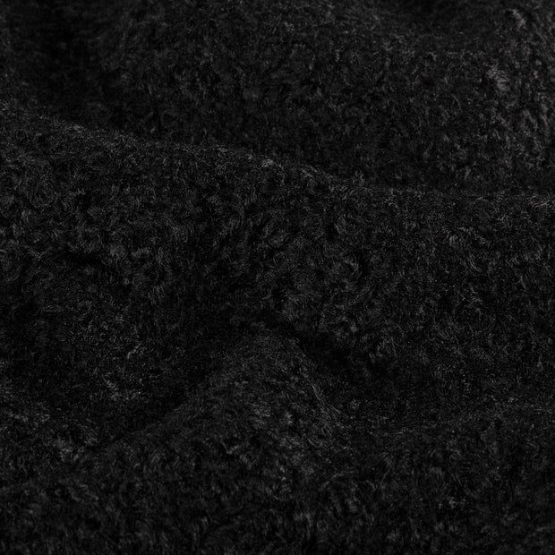 Bouclé tela Unicolor Negro