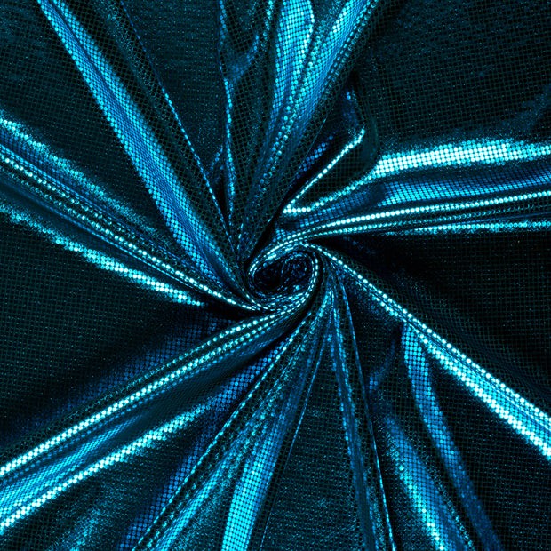 Polyester Jersey fabrik Aqua bedruckt und folie 