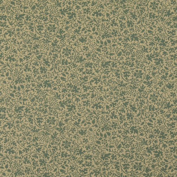Cotton Poplin fabric Leaves 