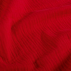 Mousseline Effen Rood