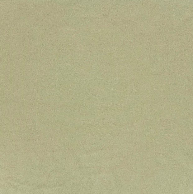 Cotton Fleece fabric Olive Green soft 